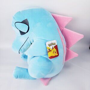 Nintendo Pokemon Sleeping Totodile 18 Inch Plush Pillow Jazwares